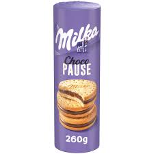 MILKA CHOCO PAUSE GALLETAS RELLENAS - 1 UNID 260 GR