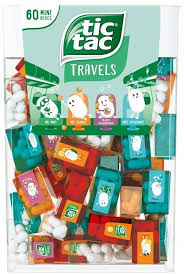 TIC TAC LILLIPUT SURTIDO HIERBABUENA/MENTA/NARANJA/DURAZNO - 60 UNID. (3,8 G C/U)