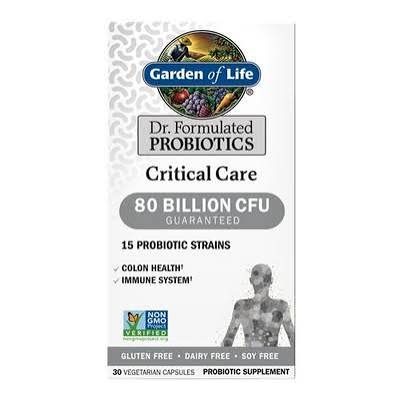 DR. FORMULATED PROBIOTICS CRITICAL CARE 80 BILLON CFU X 30 CAPS OFERTA