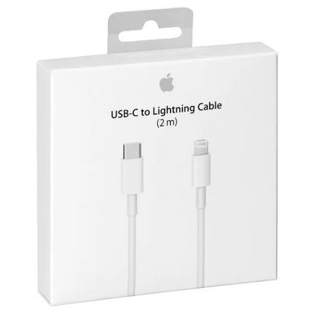 CABLE APPLE LIGHTNING - C DE 2m ORIGINAL