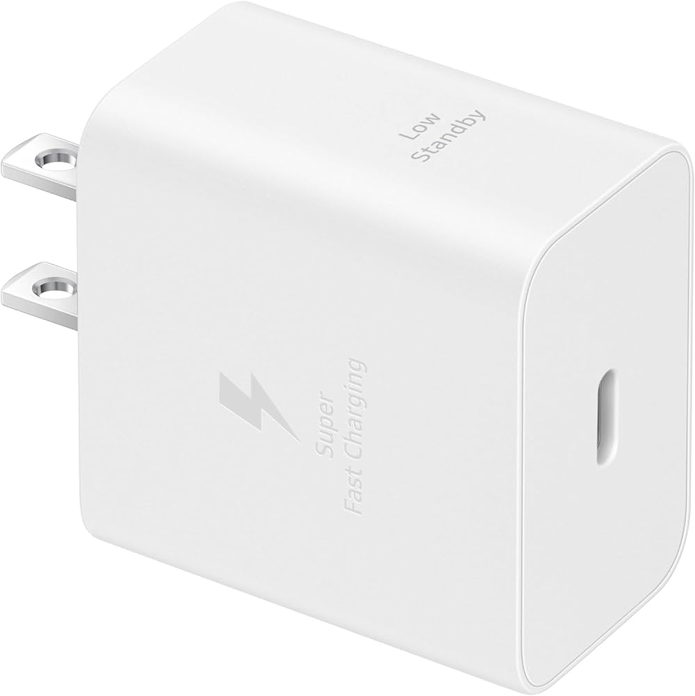 SAMSUNG ADAPTER TIPO C PD 45W WHITE CON CABLE