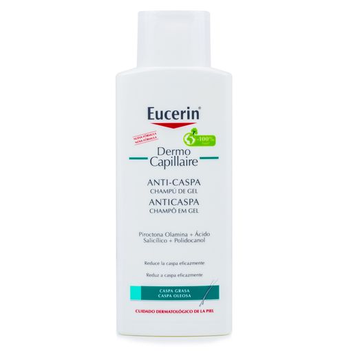 EUCERIN DERMOCAPILLAIRE CHAMPÚ ANTICASPA 2 X 250 ML