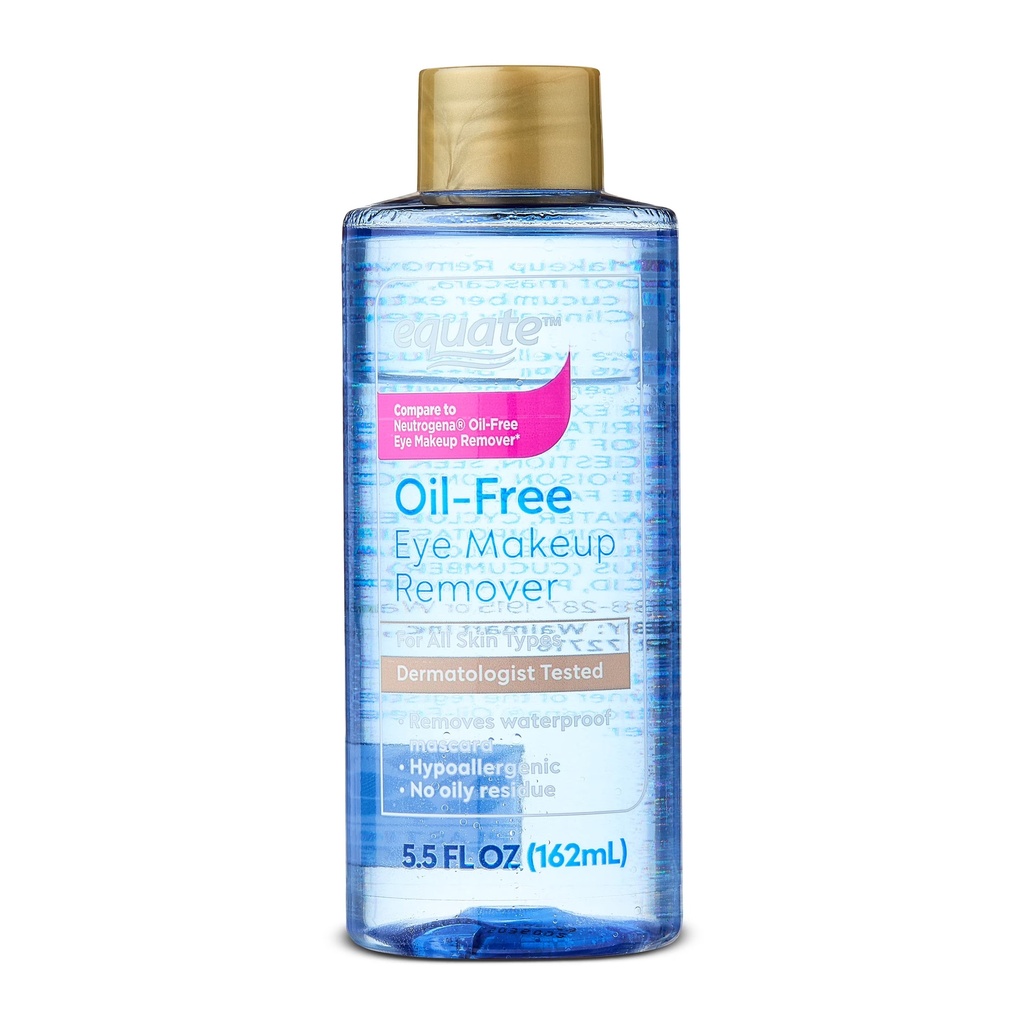 EQUATE OIL-FREE EYE MAKEUP REMOVER 162ML