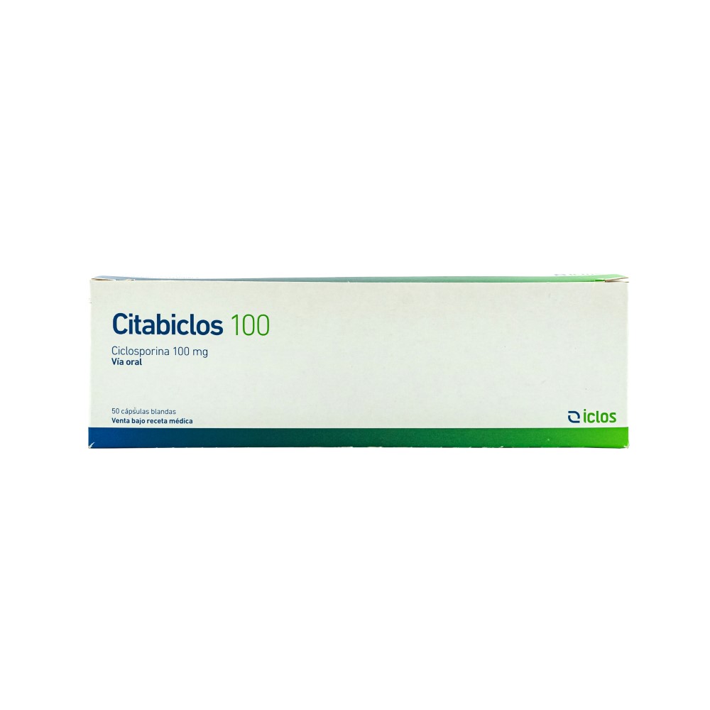 CITABICLOS 100MG 50 CAPSULAS BLANDAS  ICLOS