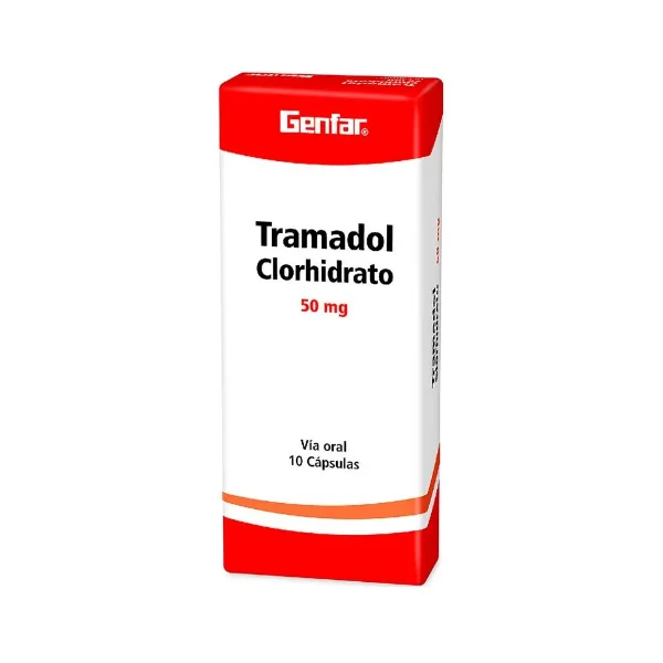 TRAMADOL 50 MG 10 CAP GENFAR