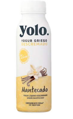 YOGURT GRIEGO LIQUIDO DESCREMADO MANTECADO YOLO 200 ML
