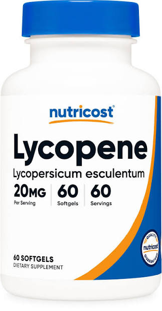 LICOPENO 20MG 120 SOFTGELS NUTRICOST