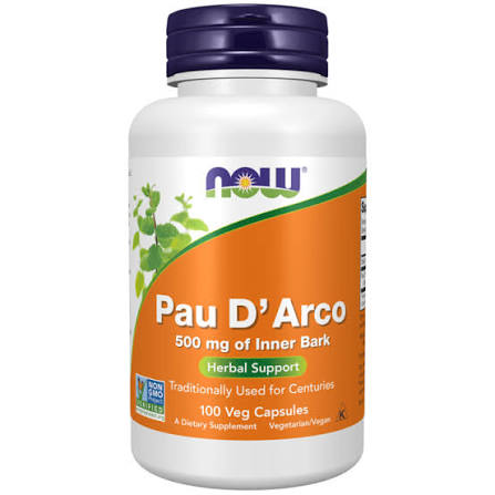 PAU D'ARCO 500MG 100 VCAP NOW