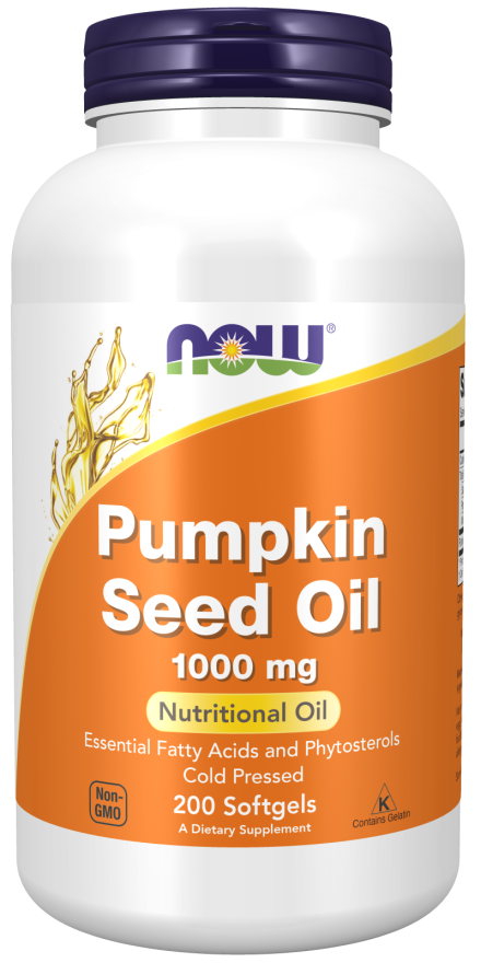 PUMPKIN SEED OIL 1000MG 200 SOFTGELS NOW