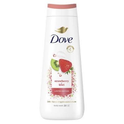 DOVE GEL DE BAÑO EDICION VERANO STRAWBERRY & KIWI  FRUIT 560ML
