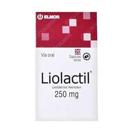 LIOLACTICIL 250MG X 20 CAPS ELMOR OFERTA