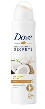 DESODORANTE DOVE EN SPRAY RESTORING RITUAL 150 ML