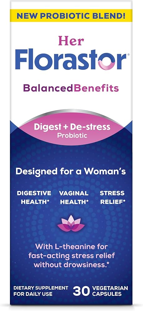 FLORASTOR BALANCE BENEFITS DESIGNED FOR A WOMANS 30 CAP