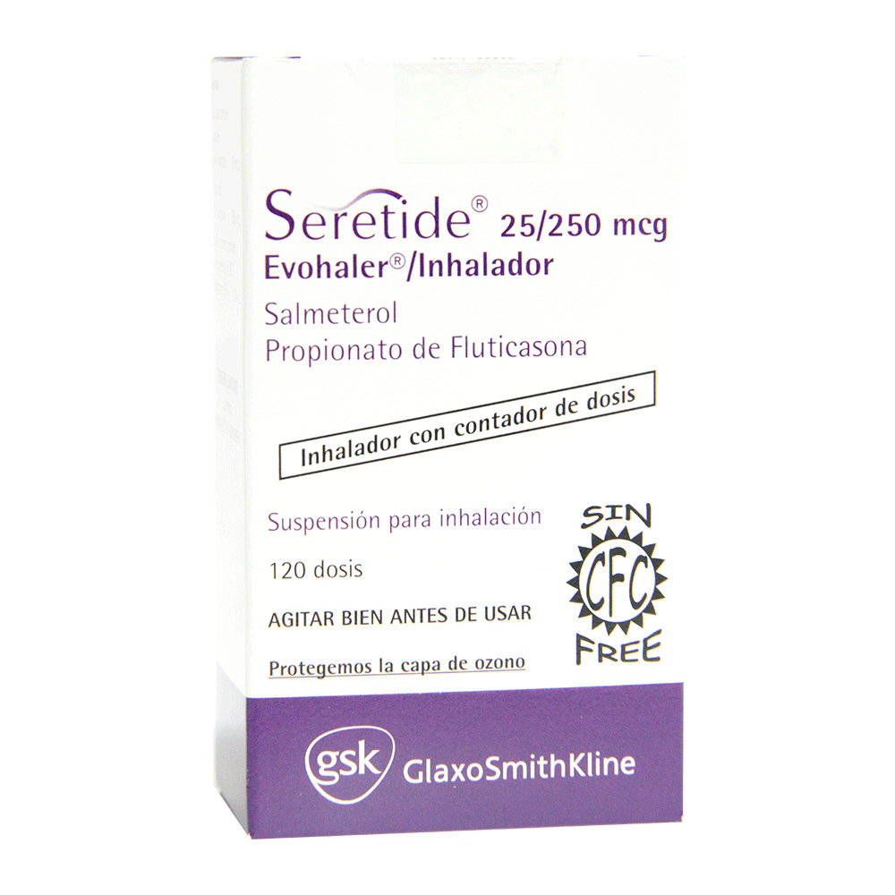 SERETIDE 25/250MCG 120DOSIS OFERTA