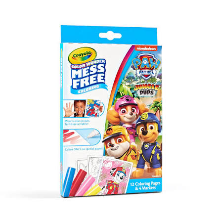 SET COLOR WONDER PAW PATROL METALLIC CRAYOLA