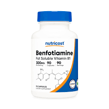 BENFOTIAMINA 300MG 90 CAP NUTRICOST