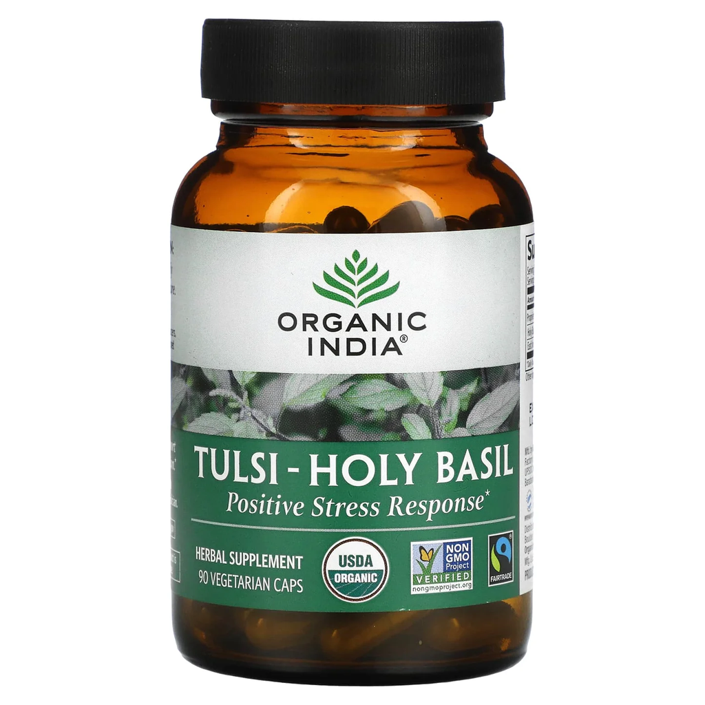TULSI HOLY BASIL ORGANIC INDIA 90 CAPS