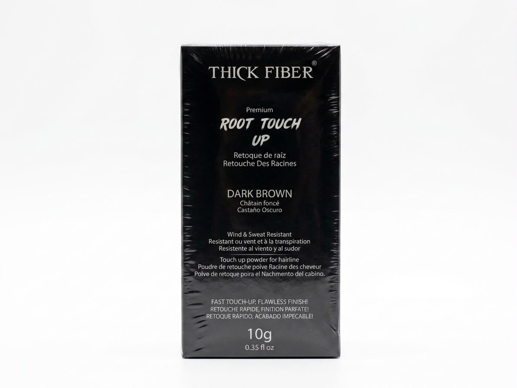 RETOCADOR RAIZ THICK FIBER DARK BROWN 10G