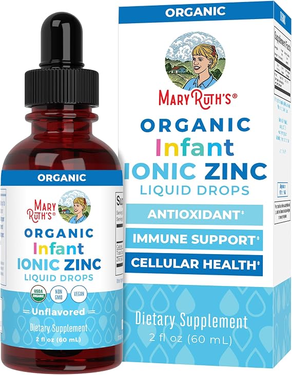 MARY RUTH'S ORGANIC INFANT IONIC ZINC LIQUID DROPS 60 ML