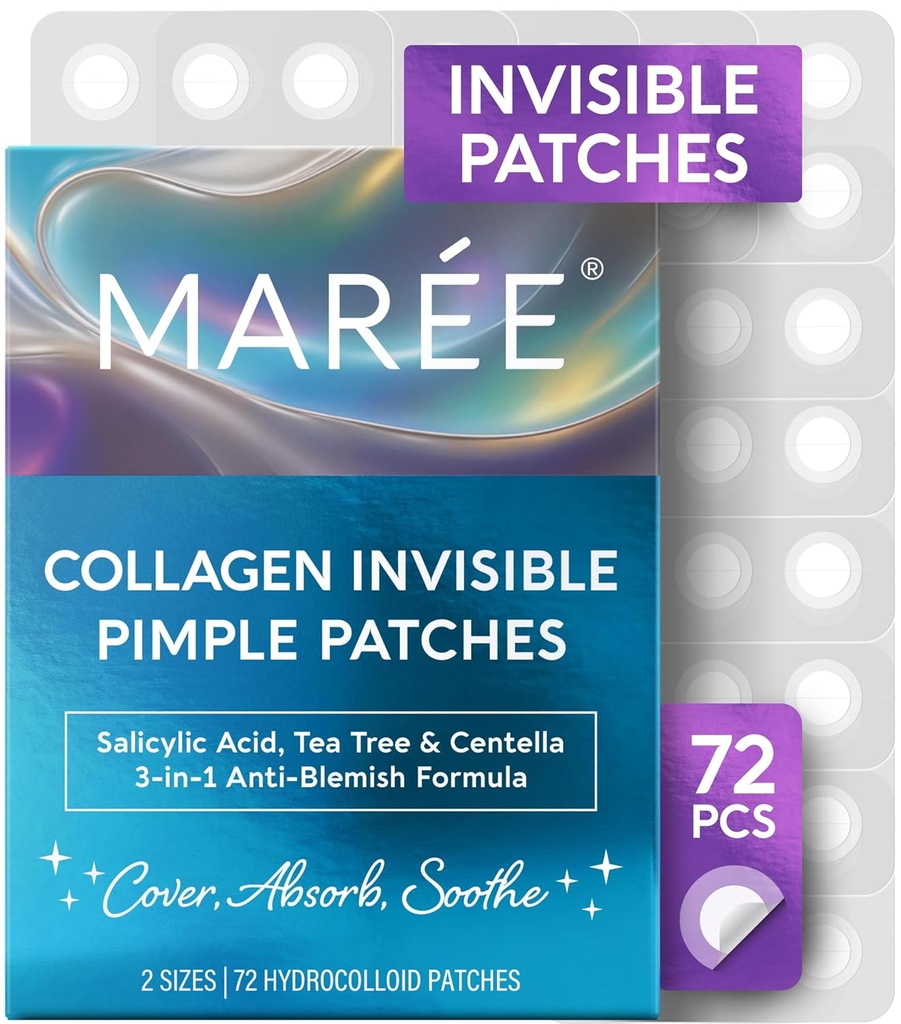 PARCHES DE ACNE HIDROCOLOIDES ANTI MANCHAS 72CT MAREE