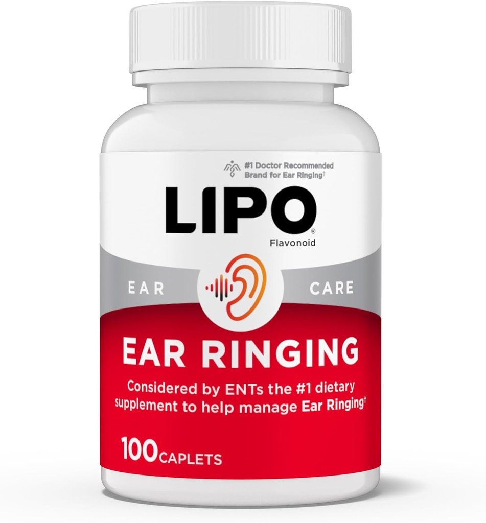 LIPO FLAVONOID EAR RINGING 100 CAPLETS