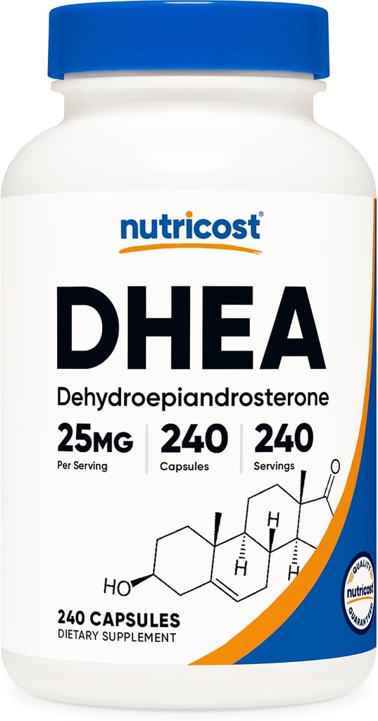 DHEA 25MG X 240 CAPS NUTRICOST