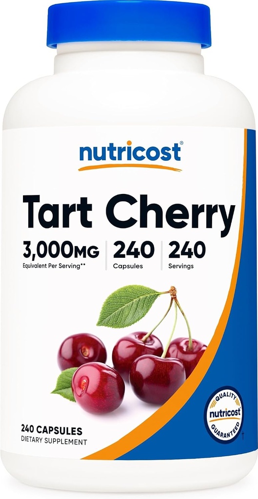 TART CHERRY 3000MG 240 CAP NUTRICOST