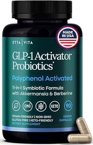 GLP-1 ACTIVATOR PROBIOTICS POLYPHENOL 90 CAP ETTA VITA