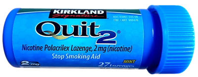 QUIT 2MG  27 CHICLES