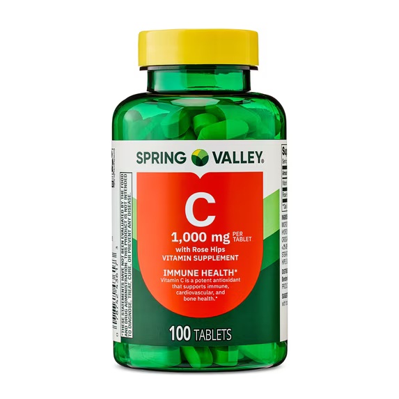 VITAMINA C 1000 MG SPRING VALLEY 100 TAB
