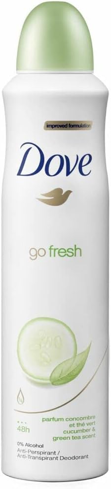 DESODORANTE DOVE GO FRESH CARECUCUMBER 250 ML