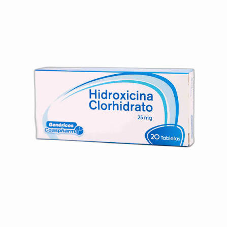 HIDROXICINA 25MG X 20 TAB. COASPHARMA