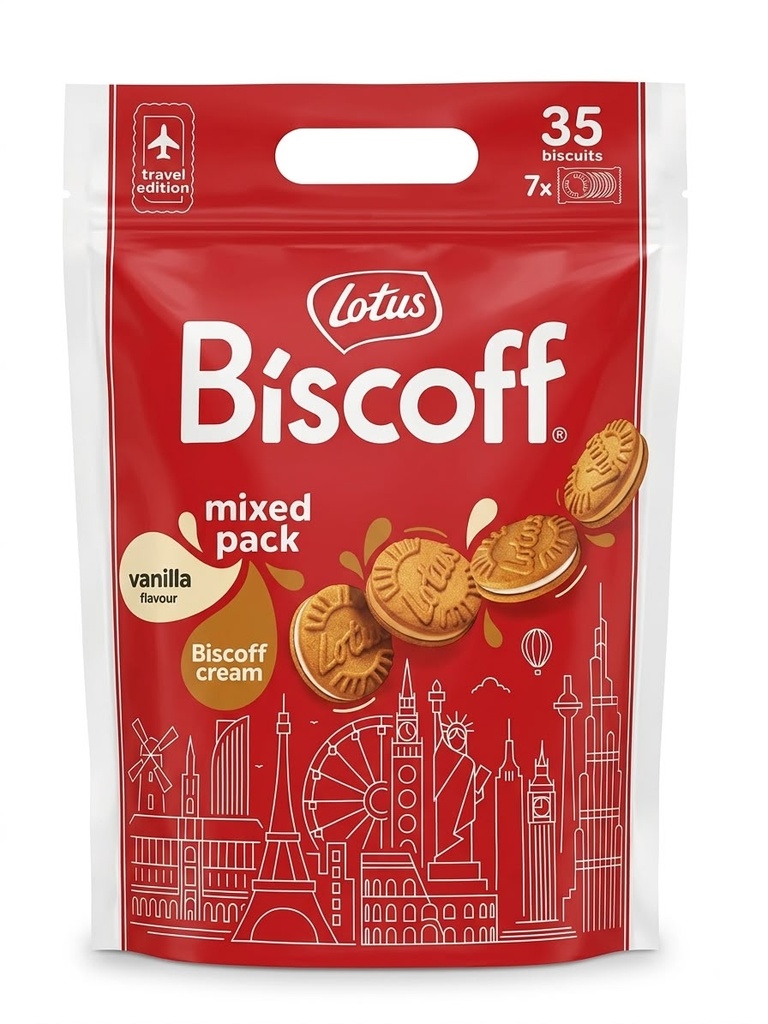 LOTUS BISCOFF GALLETAS EDICIÓN VIAJE - 350g