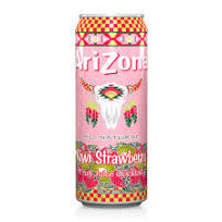 ARIZONA COCKTAIL FRUIT KIWI STRAWBERRY 24 X 650 ML