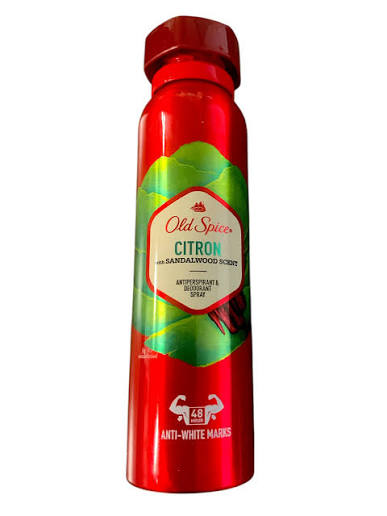DESODORANTE OLD SPICE EN SPRAY CITRON WITH SANDALWOOD SCENT 6 X 150 ML