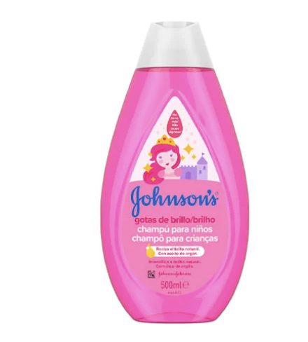 SHAMPOO JOHNSONS BABY GOTAS DE BRILLO 500 ML
