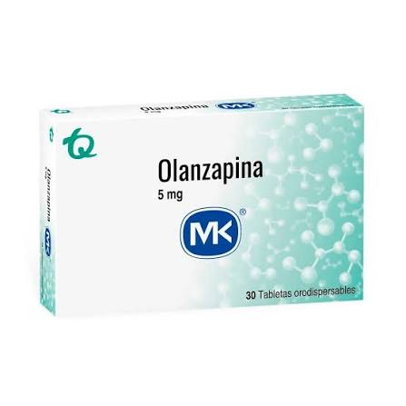 OLANZAPINA 5MG X 30 TABLETAS MK