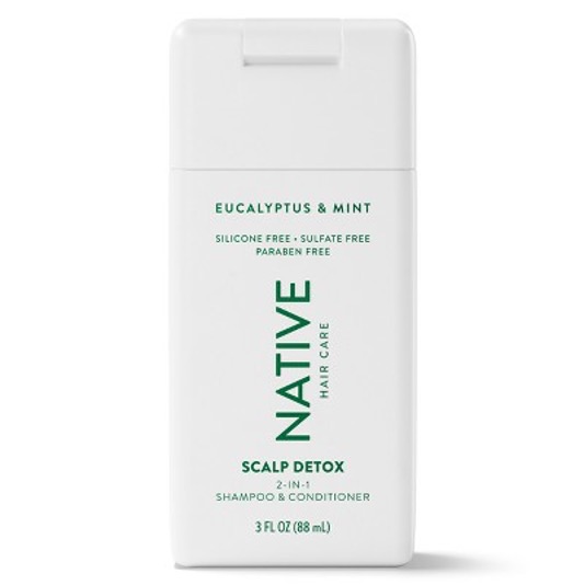 NATIVE SCALP DETOX EUCALYPTUS & MINT SHAMPOO 88ML