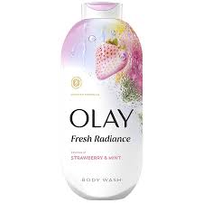 OLAY FRESH RADIANCE STRAWBERRY MINT BODY WASH 89ML