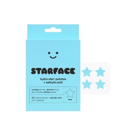 STARFACE PARCHES ESTRELLA HIDROCOLOIDES + AC SALICILICO AZUL
