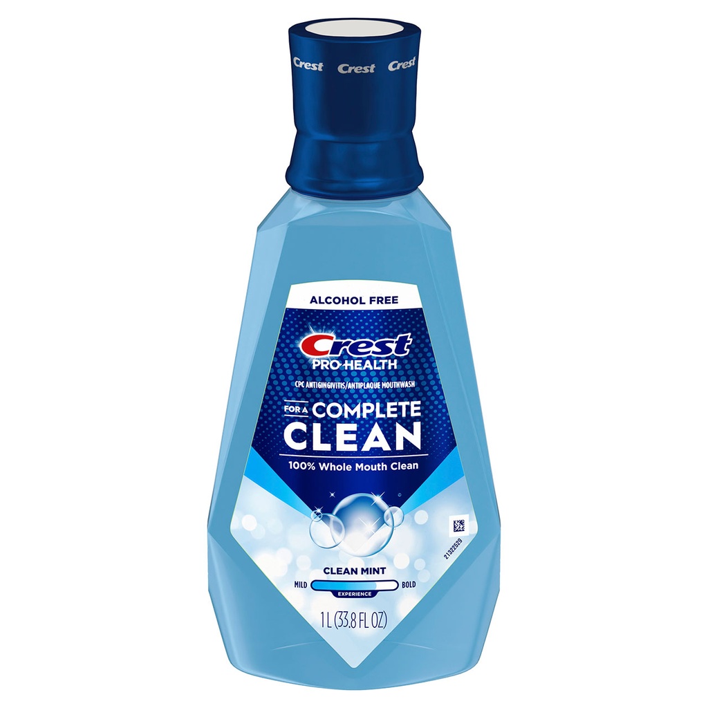CREST PRO HEALTH COMPLETE CLEAN ALCOHOL FREE 100ML