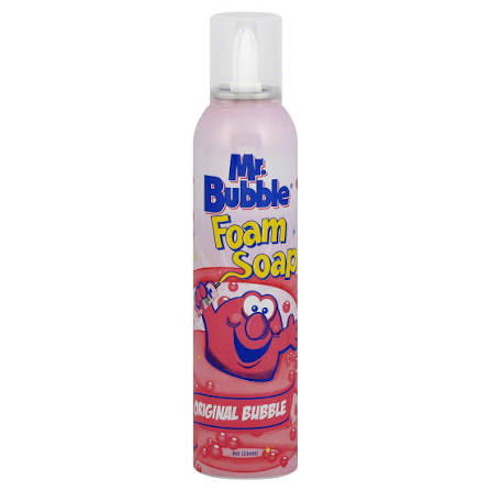 JABON DE ESPUMA Y COLORES MYSTERY COLOR FOAM SOAP MR.BUBBLE 8 OZ