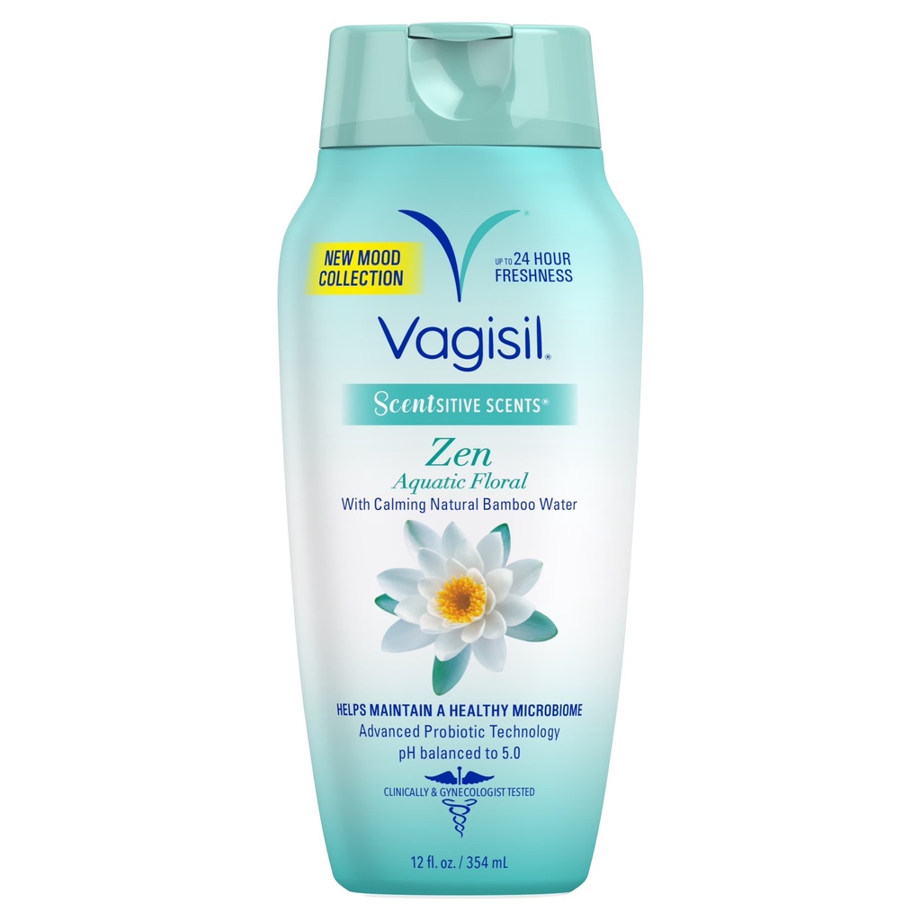 VAGISIL ZEN AQUATIC FLORAL 354ML 