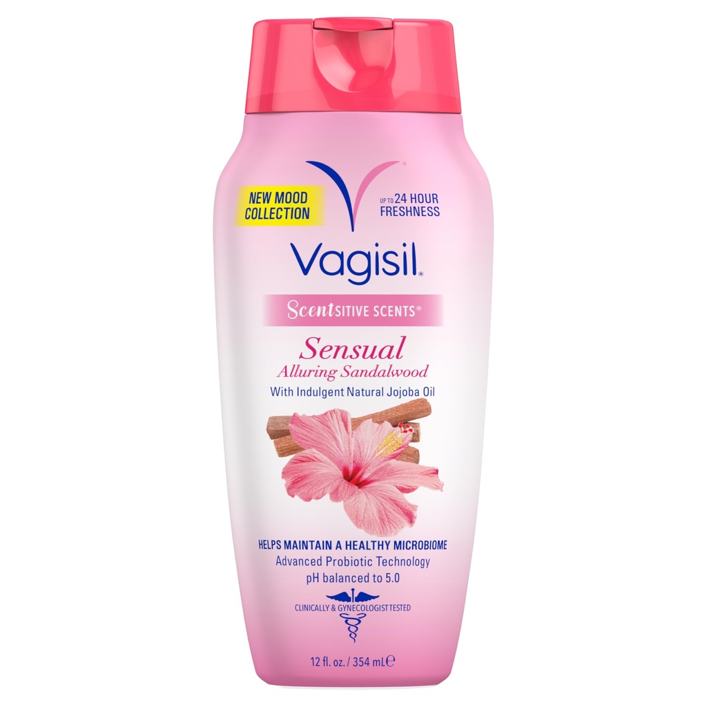 VAGISIL SENSUAL SANDALO 354ML 