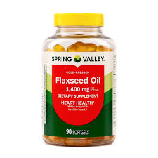 FLAXSEED OIL 1400G X 90 SOFTGEL SPRING VALLEY