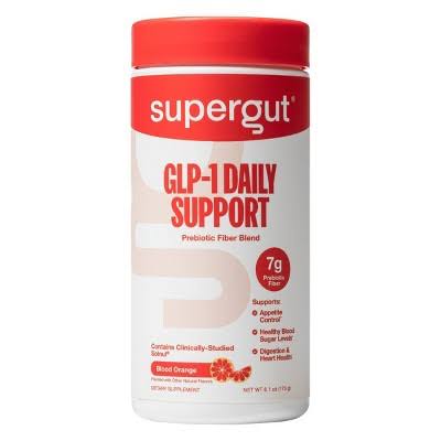 SUPERGUT GLP1 DAILY SUPPORT PREBIOTIC ORANGE 173G