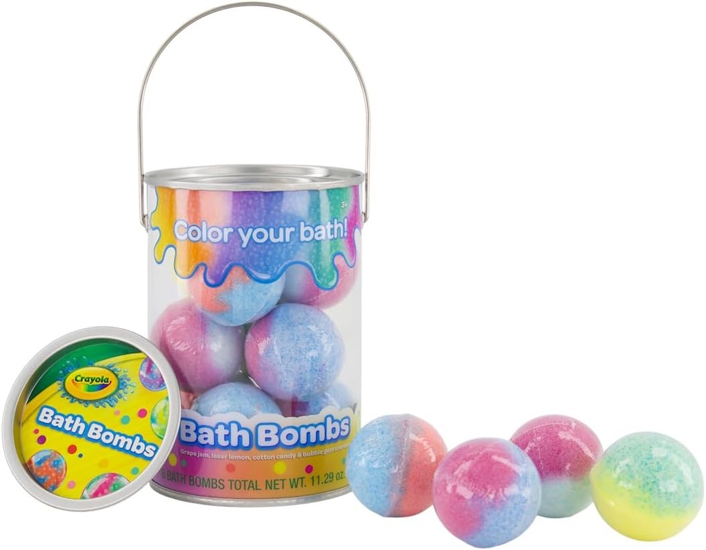 CRAYOLA BATH BOMBS 8 BALLS 320G