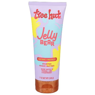 TREE HUT JELLY BEAR SHAVE BUTTER ORANGE, LIME & RASPBERRY 198G