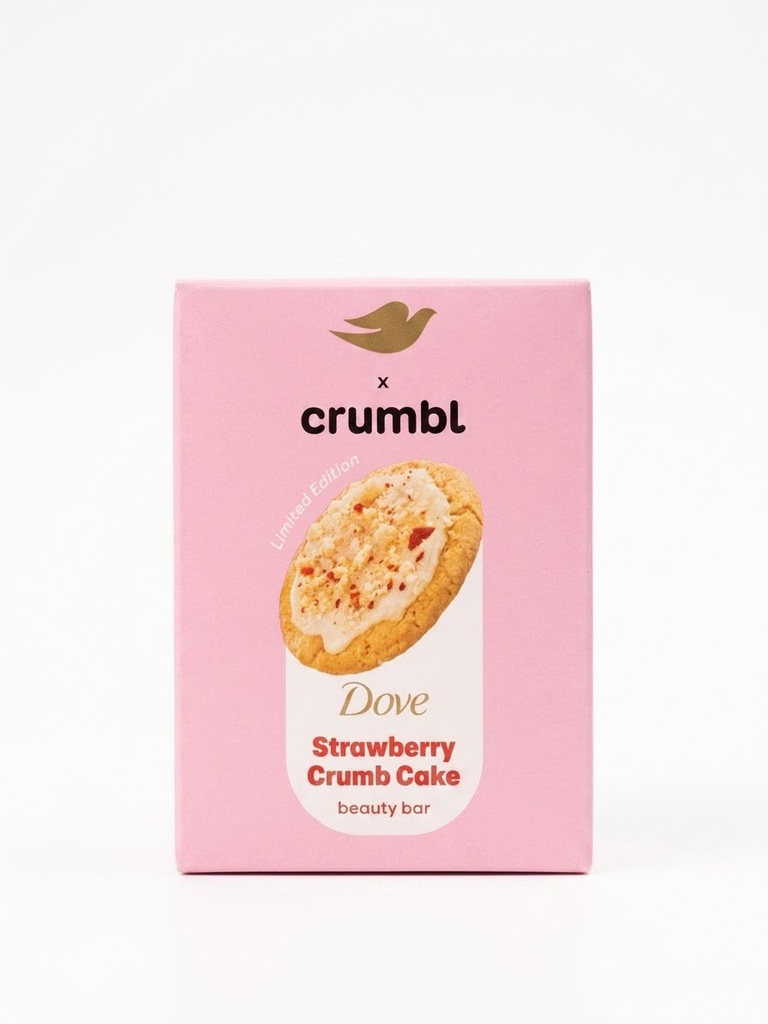 DOVE CRUMBL STRAWBERRY JABON BARRA UNIDAD