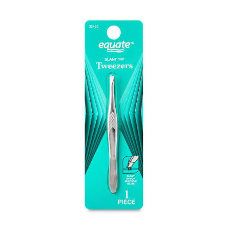 EQUATE PINZA DE CEJAS PUNTA PLANA